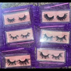 6 Pairs 100% Siberian Mink Lashes (15-25mm)
